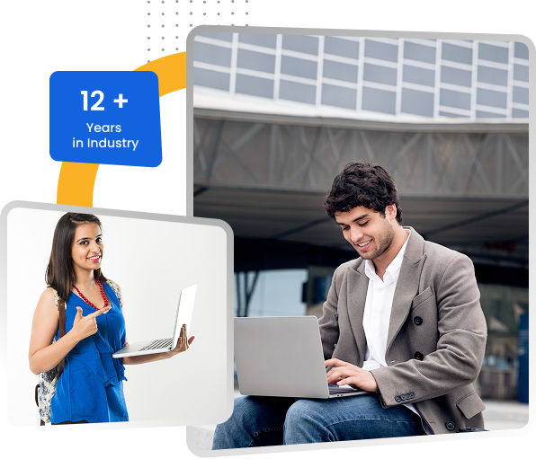 Students engaging with digital learning